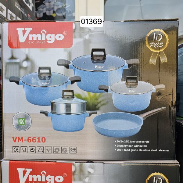 01369 vmigo 5 set cookware vm6610