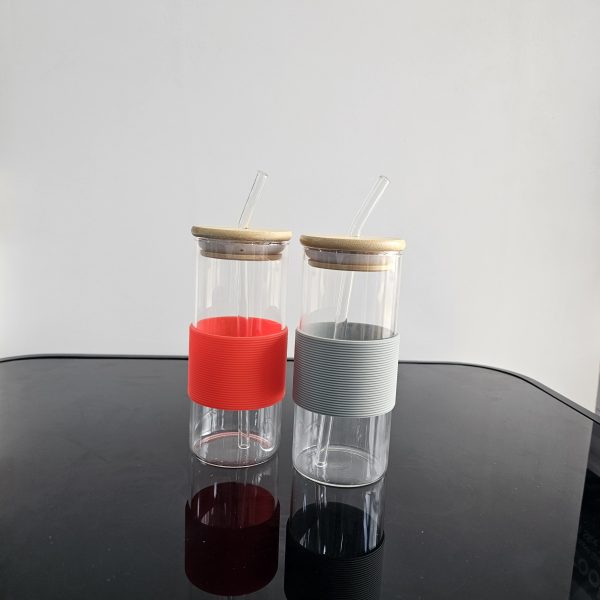 01380 tumbler with half silicone band