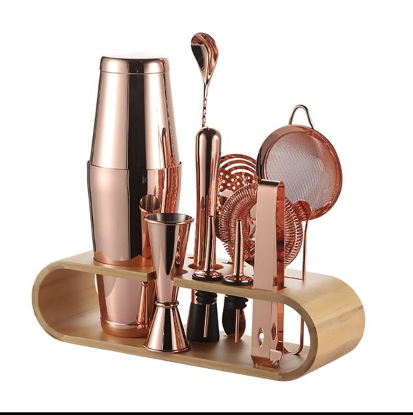 01384 cocktail set rose gold