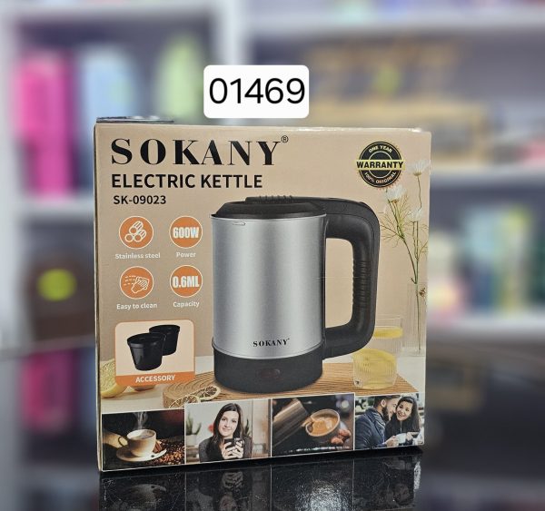 01469 0.6l sokany electric kettle