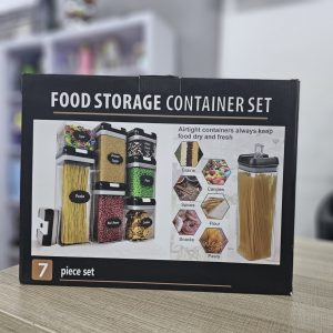 01481 7pcs airtight food cannisters