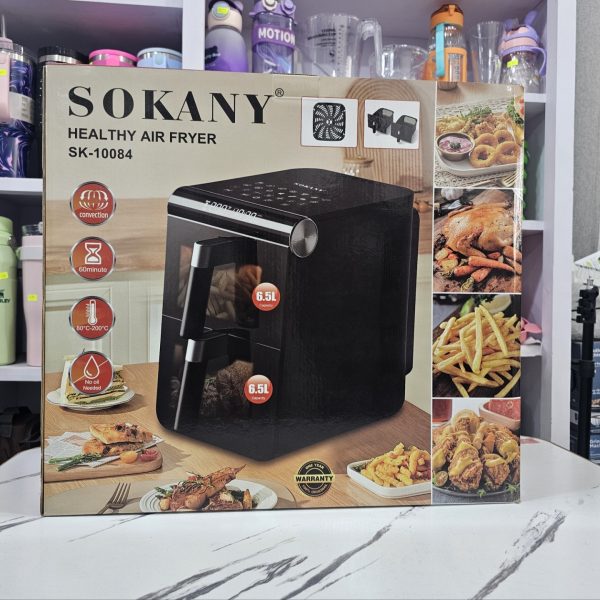 01554 6.5l+6.5l sokany airfryer