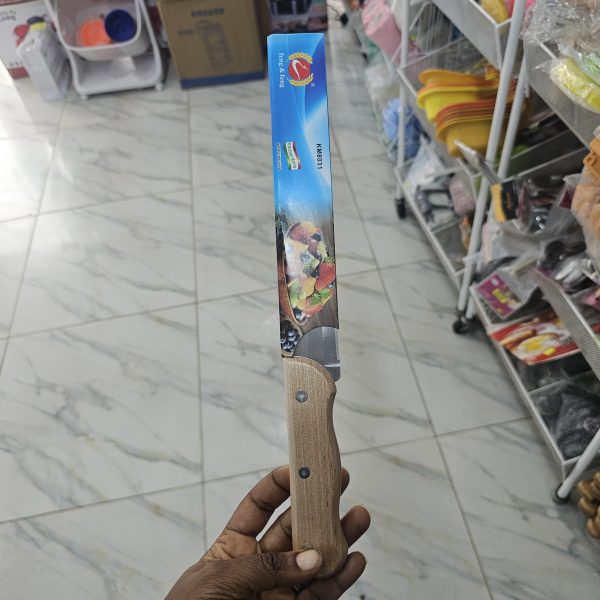 01224 wooden hand kitchen knife