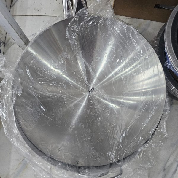 01268 43cm aluminium wok