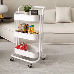 01612 3 tier trendy metal trolley kd68 18