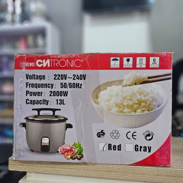 01581 13l cntronic commercial rice cooker