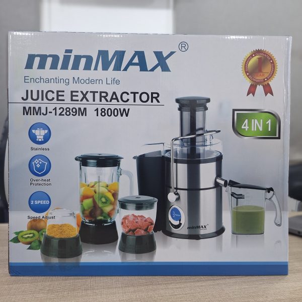 01641 4in1 minmax food processor glass mk1288