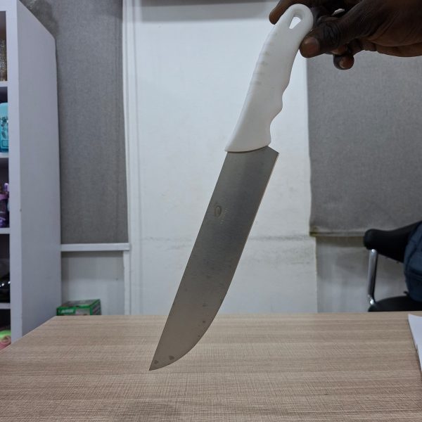 01752 kitchen knife white hand 10inches
