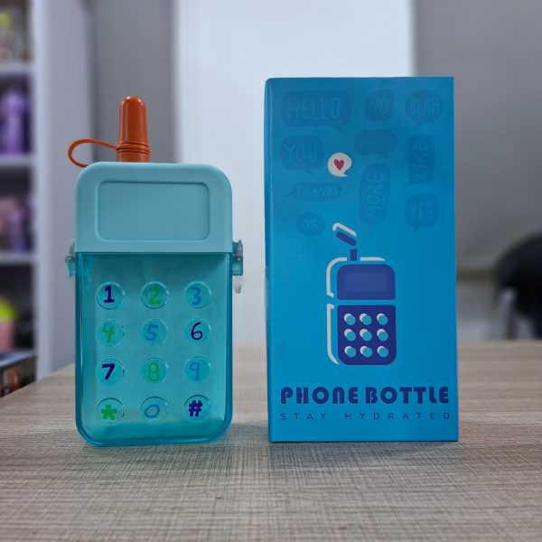 01735 300ml phone water bottle plastic