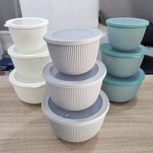 01777 originality 3pcs storage bowls round