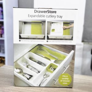 01781 drawer organizer green and white