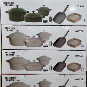 01787 10pcs delicious classic cookware