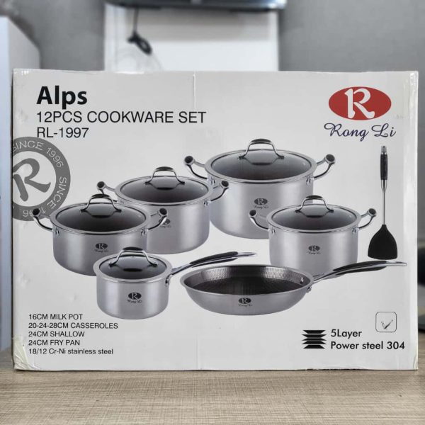 01878 rongli 12pcs cookware