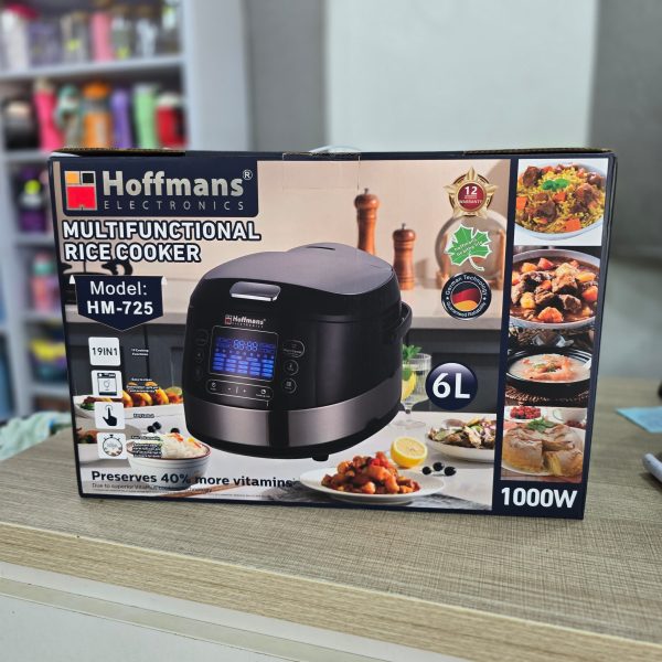 01929 6l hoffmans 19in1 multifunctional cooker hm725