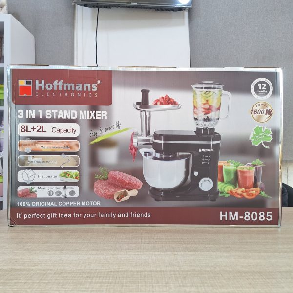 01991 3in1 hoffmans stand mixer 8l and 2l hm8085