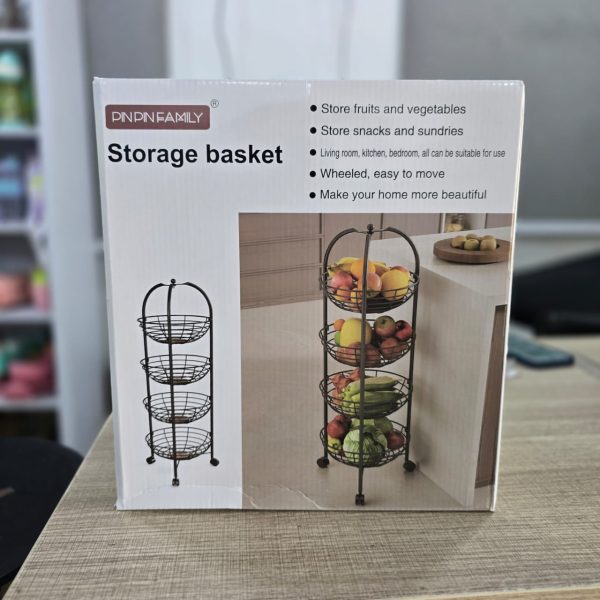 02005 4 tier storage rack round pinpin family