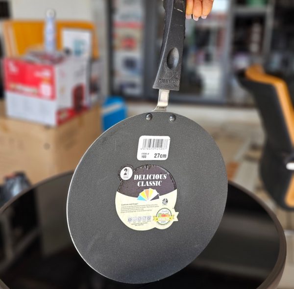 00343 27cm flat pan delicous leads