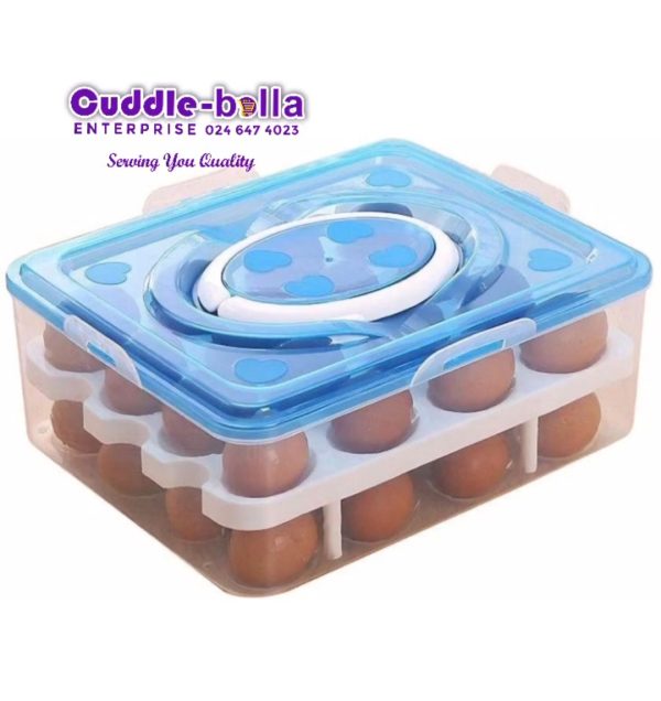 00827 egg storage double layer
