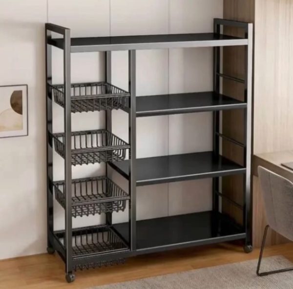 00748 4 tier rack with baskets