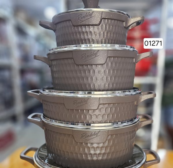 01271 realchef 5set cookware brick design