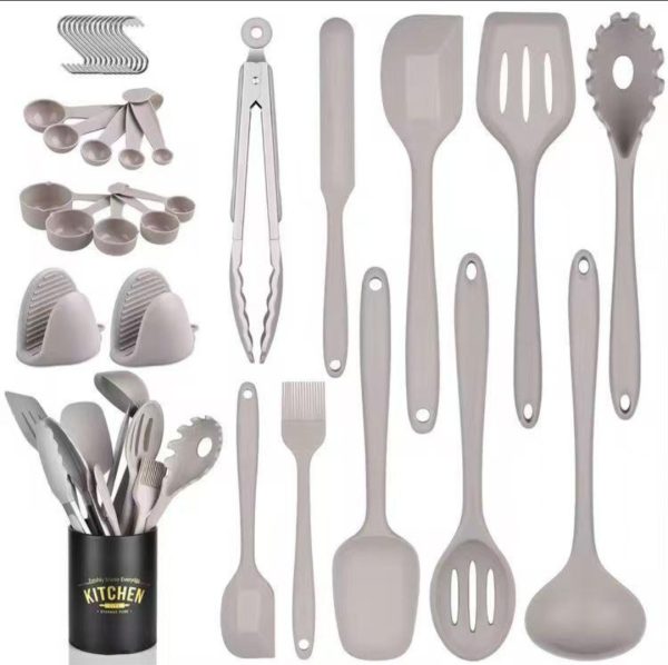 01568 21pcs silicone ladles eagle