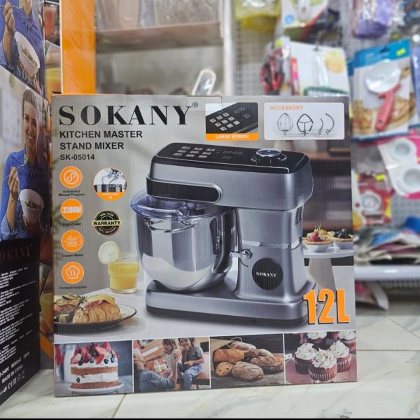 01553 12l sokany stand mixer sk05014