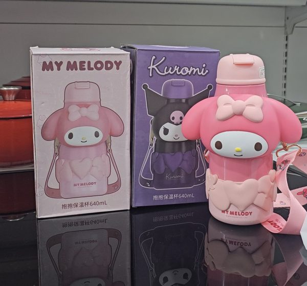 01606 640ml melody kuromi flask bottle