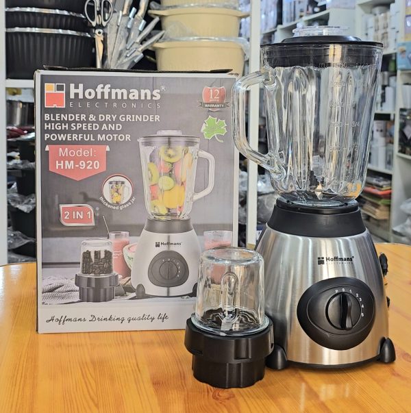 01615 2in1 hoffmans blenderwith grinder hm920