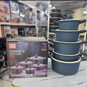 01371 ucclife 10pcs cookware uc1710