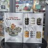 00516 3pcs golden touch food warmer
