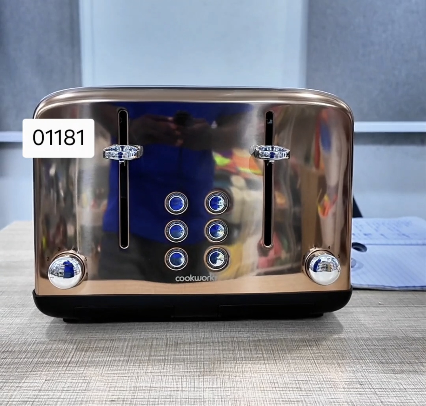01181 -4 slice cookworks toaster - CuddleBella