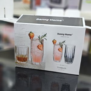 01228 6pcs danny home glass tumblers