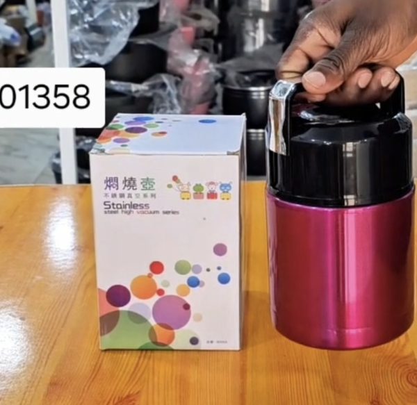 01358 stainless high vacuum series lunchbowl