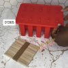 01365 10 cavity popsicle mould plain design with 50 sticks