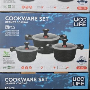 01370 ucclife 3 set cookware uc4124