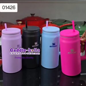 01426 can shaped stanley with straw