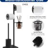 01433 black toilet cleaning set