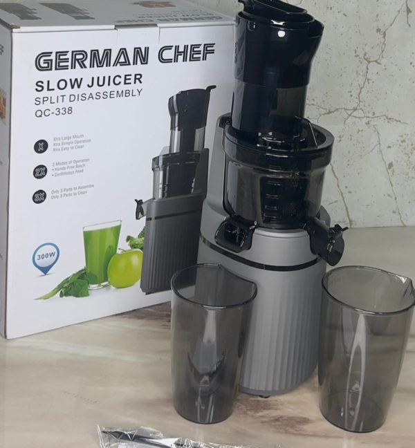 01448 german chef slow juicer small qc 338
