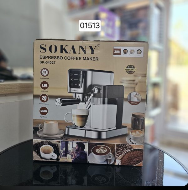 01513 sokany expresso coffee maker sk04027