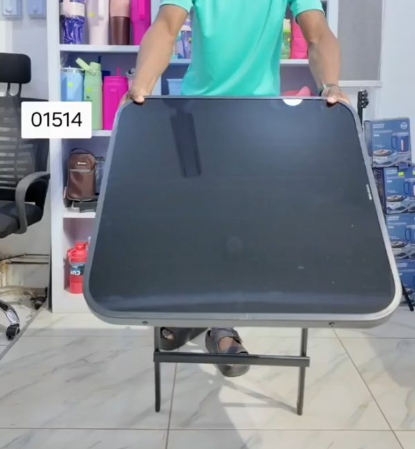 01514 square glass table 60cm