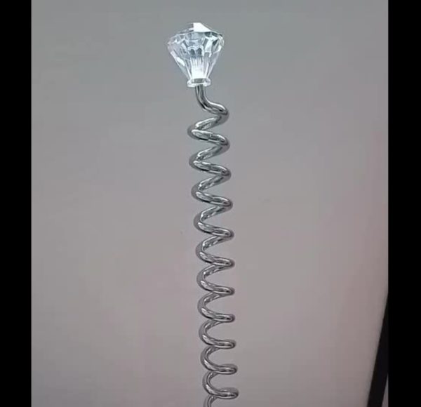 01320 stainless coiled tissue holder