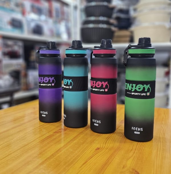 01663 1000ml enjoy sporty life water bottle plastic