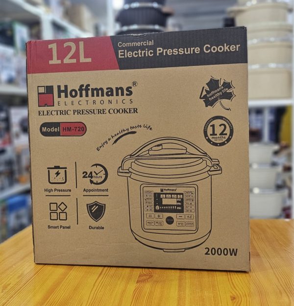 01689 12l hoffmans electric pressure cooker hm720