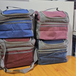 01790 2 portion top zip lunchbag