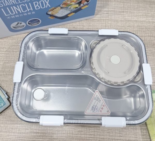 01819 laxson 3 portion with sauce bowl lunchbox