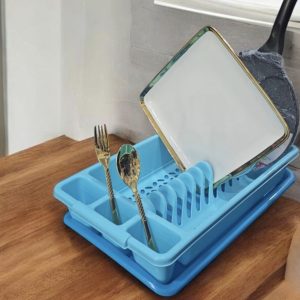 01722 flat plastic dish rack