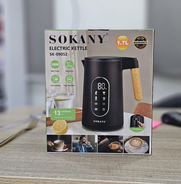 01927 1.7l sokany electric kettle sk09052