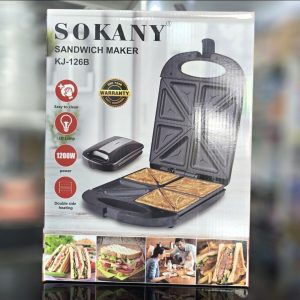 01994 4 slice sokany sandwich maker kj126b