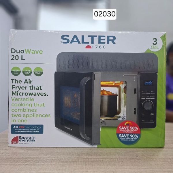02030 20l salter microwave and airfryer