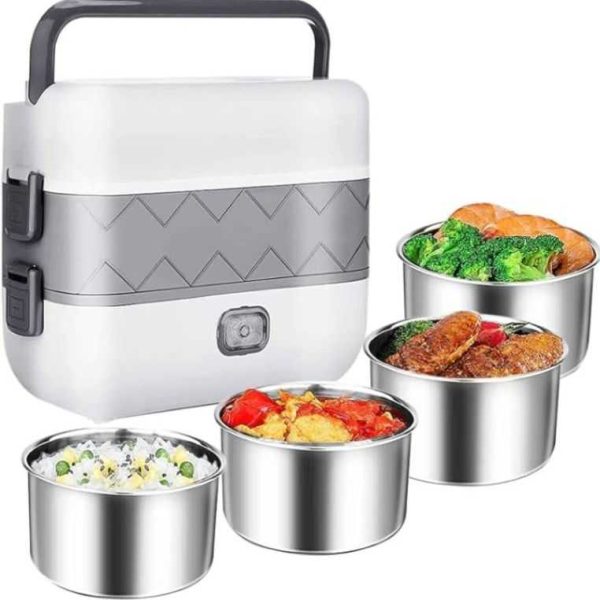 00178 4 bowls electric lunch box